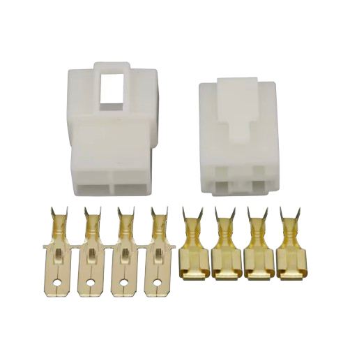 Connecteur électrique 6,3 mm mâle/femelle – Kit cosses avec boîtier isolant