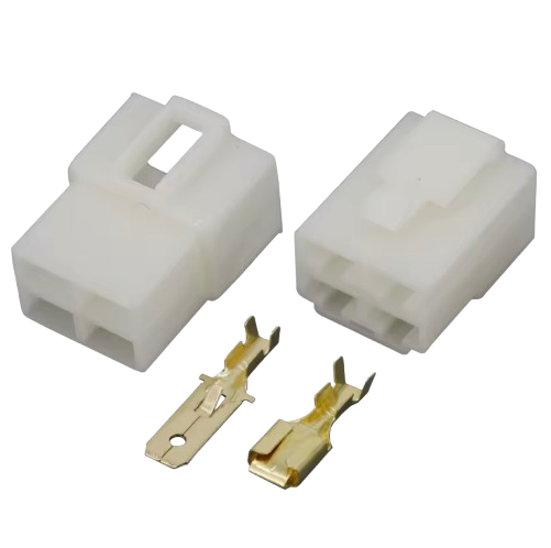 Connecteur électrique 6,3 mm mâle/femelle – Kit cosses avec boîtier isolant