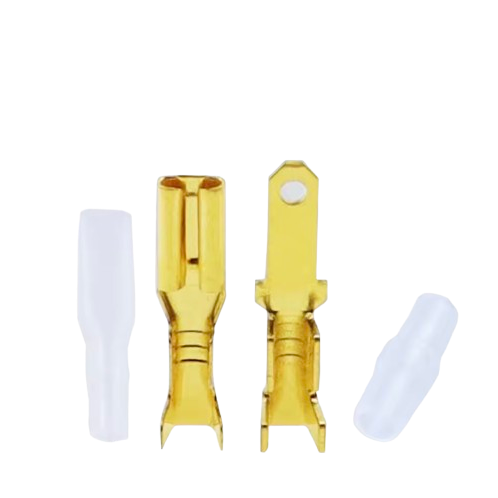 Kit connecteurs 2.8 mm avec gaine isolante