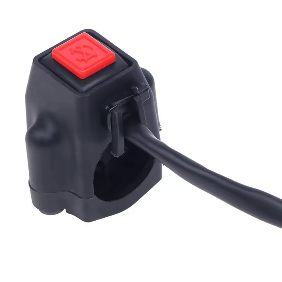 Bouton poussoir (carré) coupe circuit universel