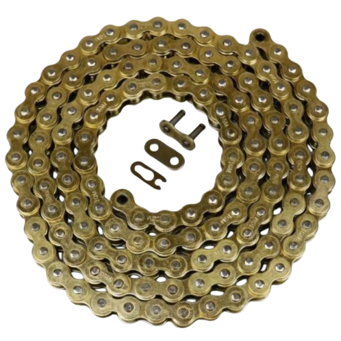 Chaîne 420 renforcée - 122 maillons or